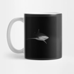 Inquisitive Oceanic White Tip Shark in the Bahamas Mug